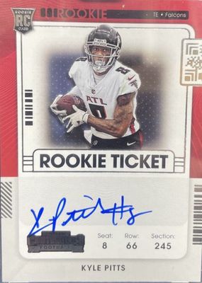 2021 Contenders #104 Rookie Ticket Auto Variation