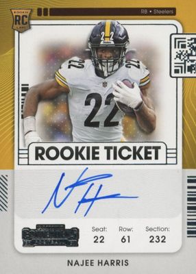 2021 Contenders #111 Rookie Ticket Auto