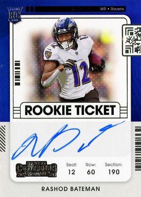2021 Contenders #113 Rookie Ticket Auto