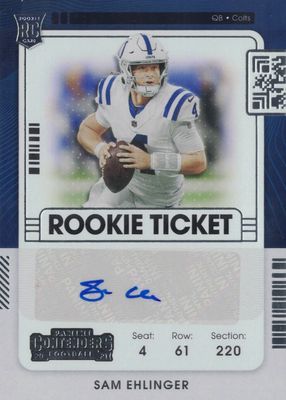 2021 Contenders #246 Rookie Ticket Auto
