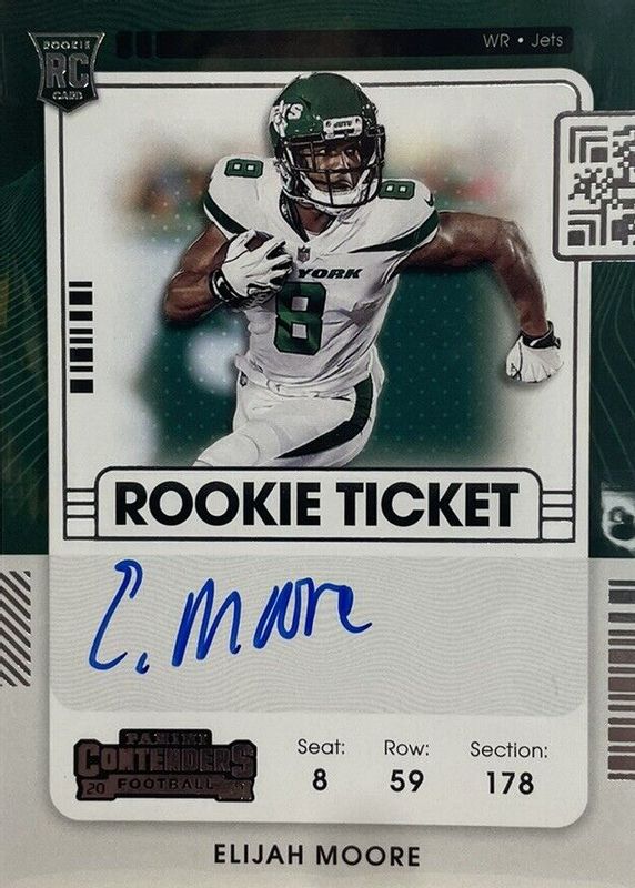 2021 Contenders #114 Rookie Ticket Auto