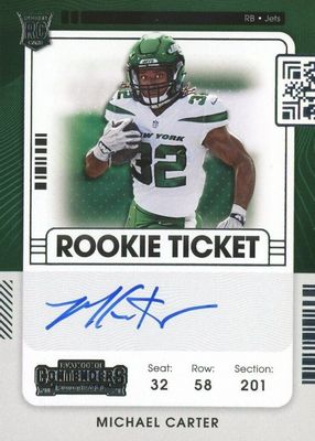 2021 Contenders #129 Rookie Ticket Auto