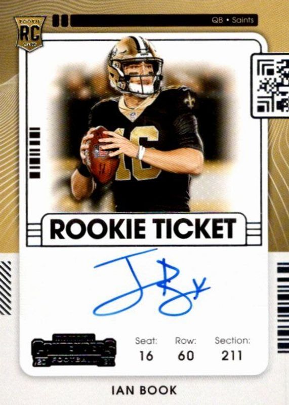 2021 Contenders #137 Rookie Ticket Auto