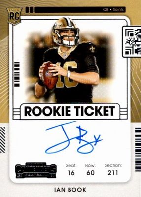 2021 Contenders #137 Rookie Ticket Auto