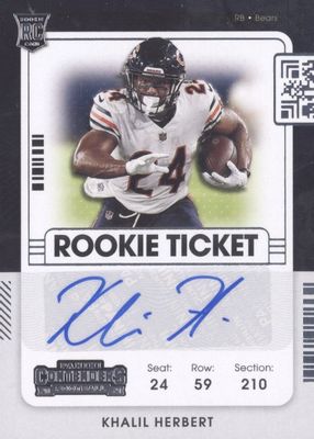 2021 Contenders #245 Rookie Ticket Auto