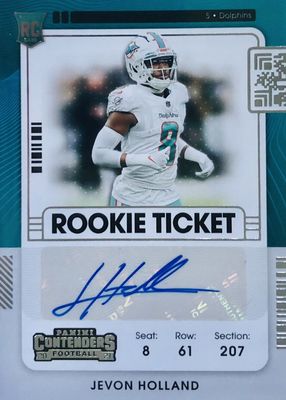 2021 Contenders #162 Rookie Ticket Auto