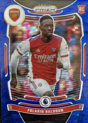 2021 Prizm Premier League #208 Breakaway Blue /199