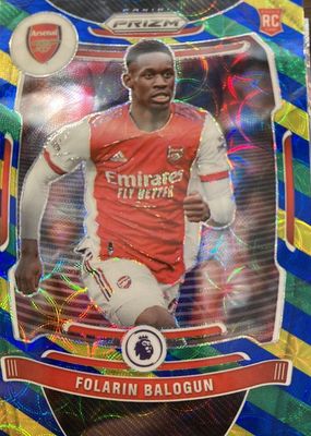 2021 Prizm Premier League #208 Choice Blue Yellow Green