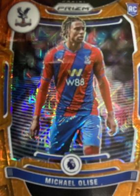 2021 Prizm Premier League #296 Orange Mojo