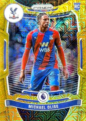 マルコス アクーニャ Panini Optic Gold Prizm 10枚限定 Michael Olise 2021 Prizm Premier League #296 H2 Gold Mojo