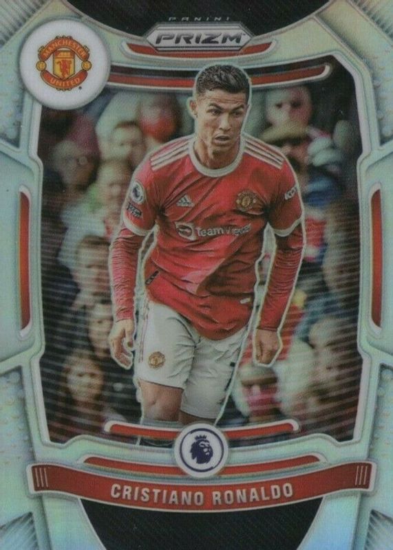 Cristiano Ronaldo 2021 Prizm Premier League #283 Silver BGS 9.5