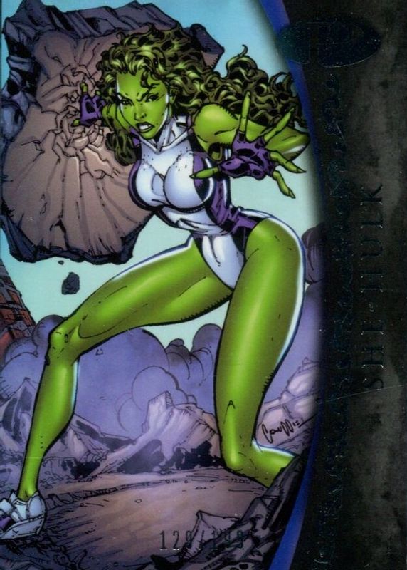 She-Hulk 2012 Upper Deck Marvel Premier #35 Base /199 PSA 9