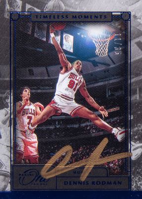 2020 One and One #TML-DRD Timeless Moments Autographs - Blue (/35)