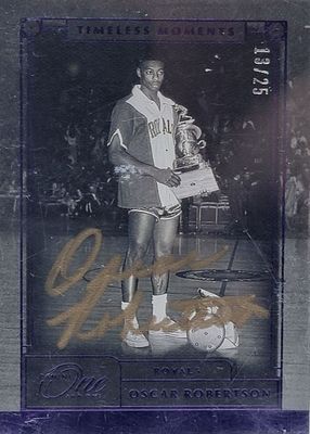 2020 One and One #TML-ORB Timeless Moments Autographs - Purple (/25)