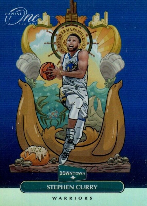 Stephen Curry 2020 One and One #7 Downtown /(SSP) SGC 9