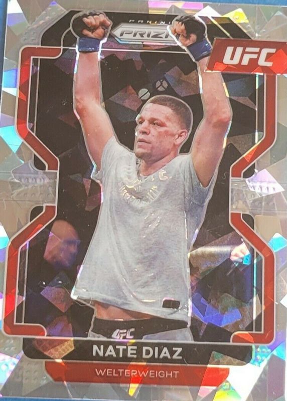 Nate Diaz 2022 Prizm UFC #150 Ice RAW