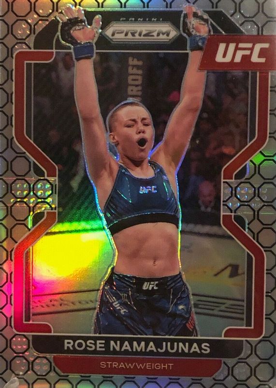 Rose Namajunas 2022 Prizm UFC #142 Octagon /8 RAW