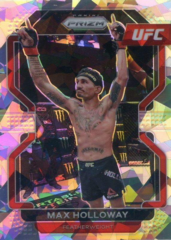 Max Holloway 2022 Prizm UFC #188 Ice RAW