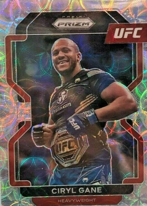 Ciryl Gane 2022 Prizm UFC #101 Premium Box Set /99 RAW