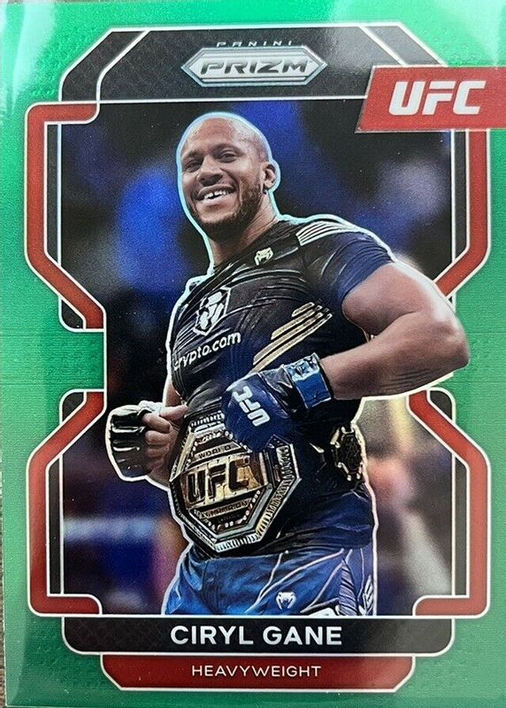 2022 Prizm UFC #101 Green