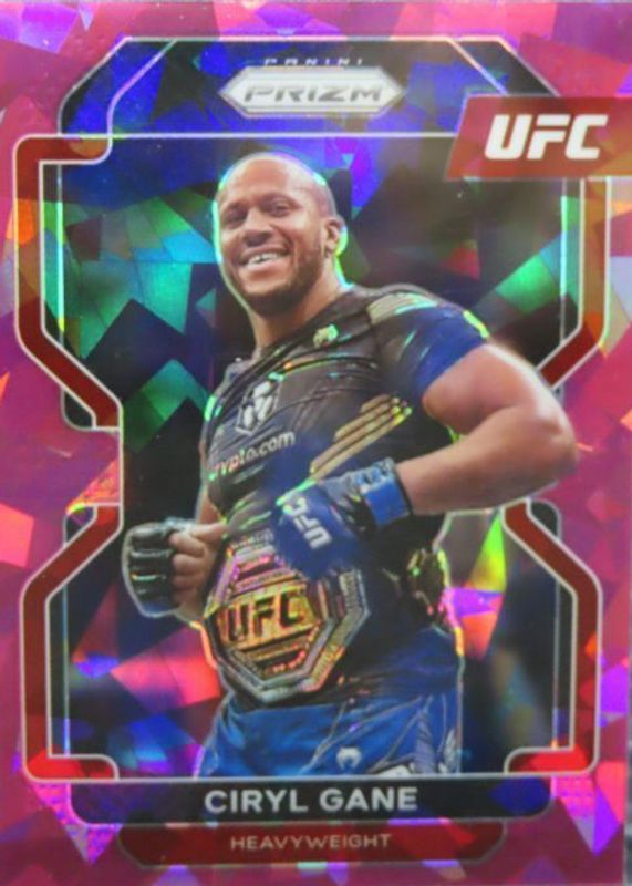 2022 Prizm UFC #101 Pink Ice