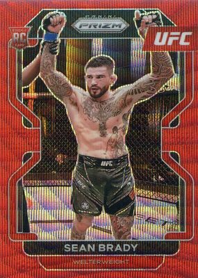 2022 Prizm UFC #162 Ruby Wave