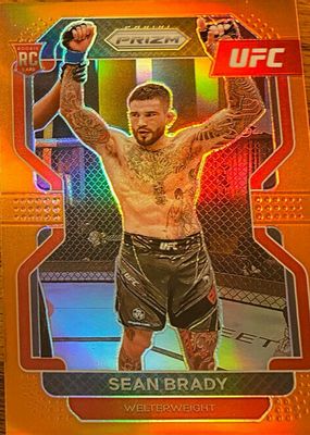 2022 Prizm UFC #162 Orange /99