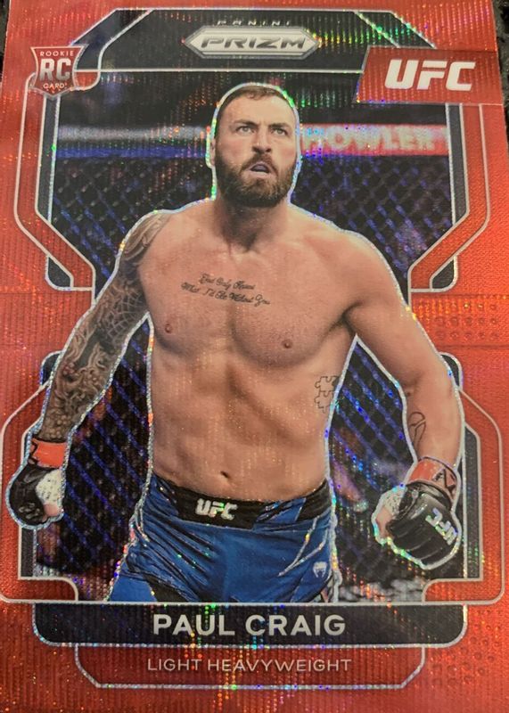 2022 Prizm UFC #170 Ruby Wave