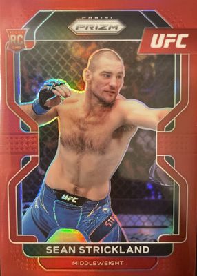 2022 Prizm UFC #172 Red /299