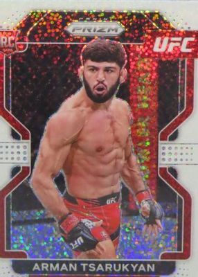 2022 Prizm UFC #187 White Sparkle /(SSP)