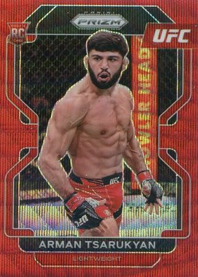 2022 Prizm UFC #187 Ruby Wave