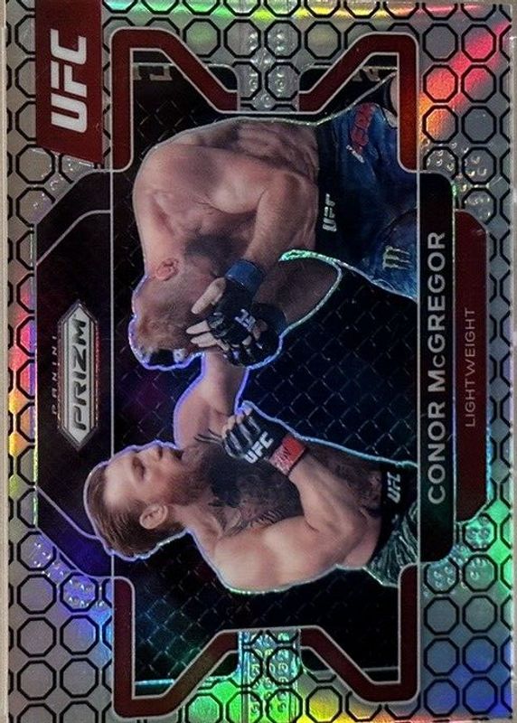 Conor McGregor 2022 Prizm UFC #39 Octagon /8 PSA 9