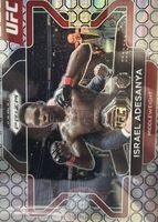 Carte Sportive Panini Prizm UFC 2023 Israel Adesanya Auto Undercard - Signée, Near Mint, Short Print