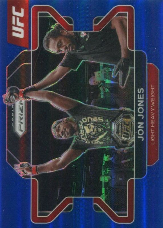 Jon Jones 2022 Prizm UFC #4 Blue /199 SGC 10