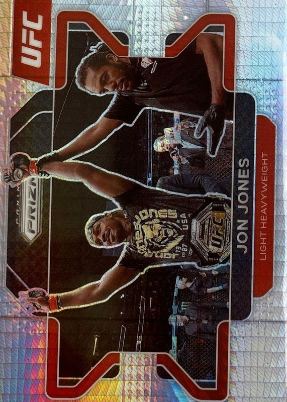 Jon Jones 2022 Prizm UFC #4 Hyper SGC 10