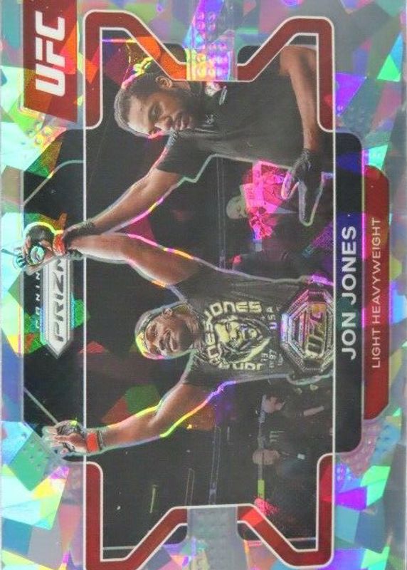 Jon Jones 2022 Prizm UFC #4 Ice PSA 10