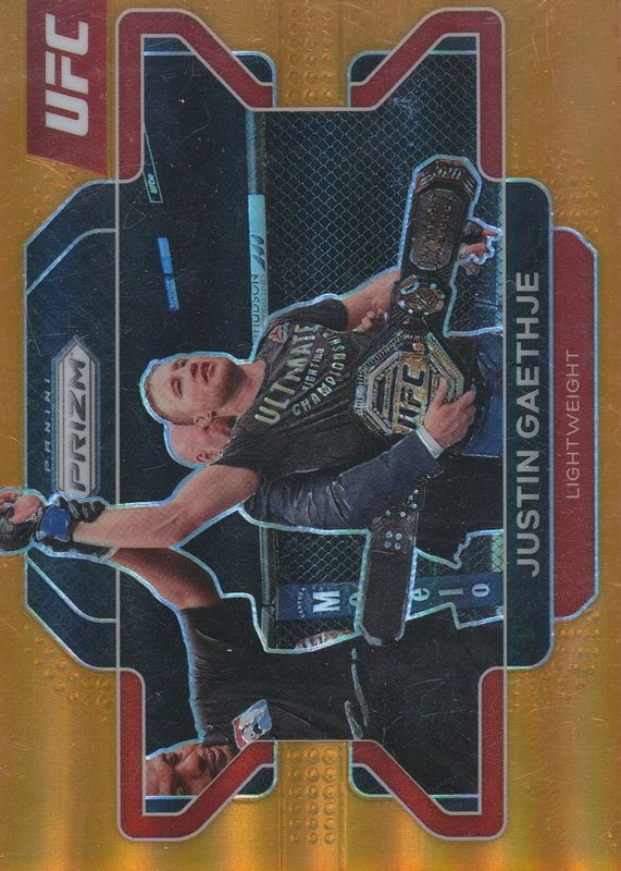 2022 Prizm UFC #44 Orange /99