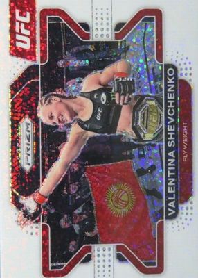 2022 Prizm UFC #52 White Sparkle /(SSP)