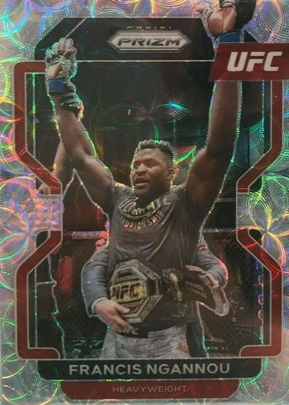 Francis Ngannou 2022 Prizm UFC #153 Premium Box Set /99 RAW