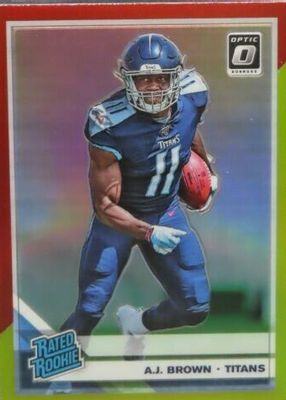 2019 Optic #164 Red & Yellow