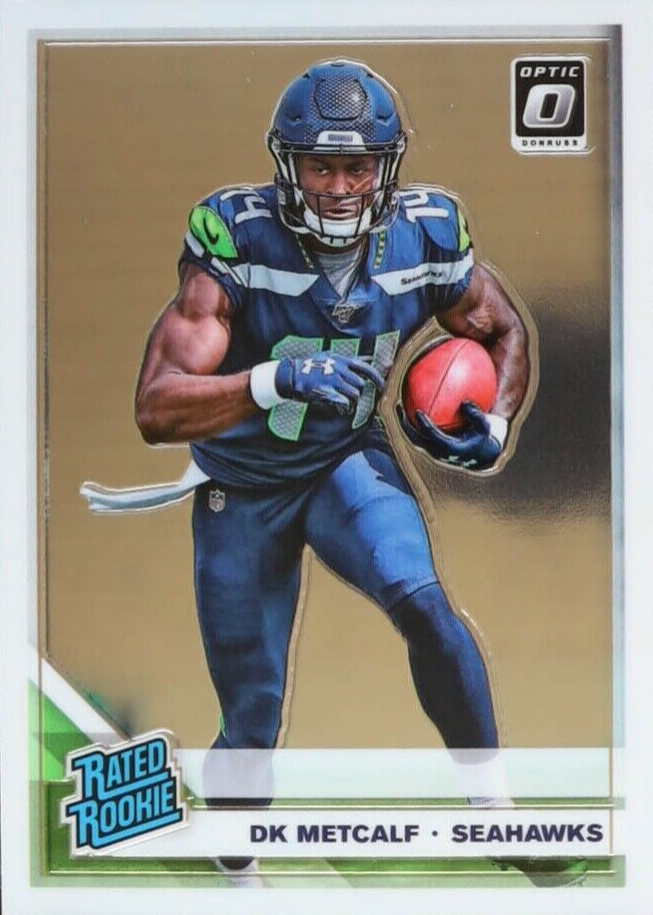 Metcalf Seahawks Jersey 2019 Panini Donruss DK Metcalf Seattle