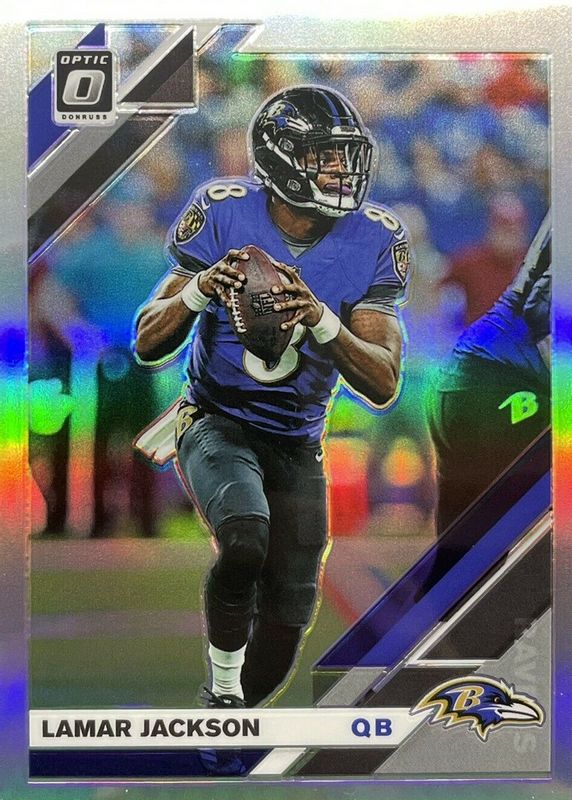 Lamar Jackson 2019 Optic #9 Holo PSA 10