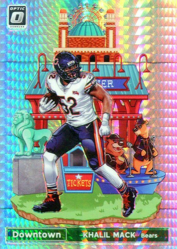 Khalil Mack 2019 Optic #DT-3 Downtown /(SSP) RAW