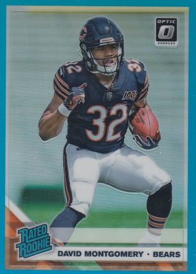 2019 Optic #161 Aqua /299