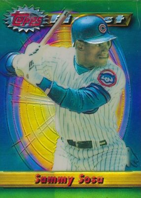 Sammy Sosa 1999 Fleer Brilliants #3-P Shining Stars