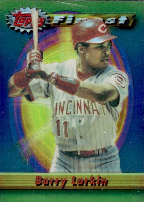 Barry Larkin 1994 Topps Finest #240 Refractor RAW