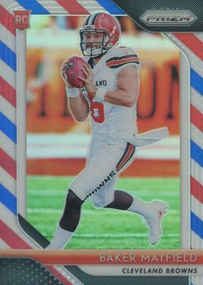 2018 Prizm #201 Red White Blue