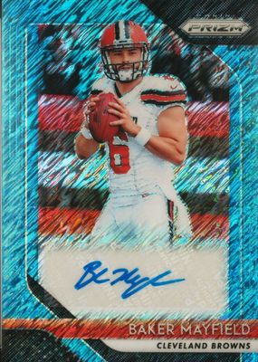 2018 Prizm #RA-BM Rookie Autographs - Blue Shimmer /25