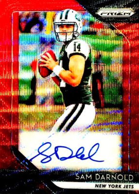 2018 Prizm #RA-SD Rookie Autographs - Red Wave (/99)