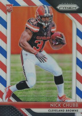 2018 Prizm #213 Red White Blue